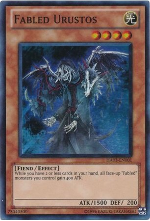 Fabled Urustos - HA03-EN001 - Super Rare