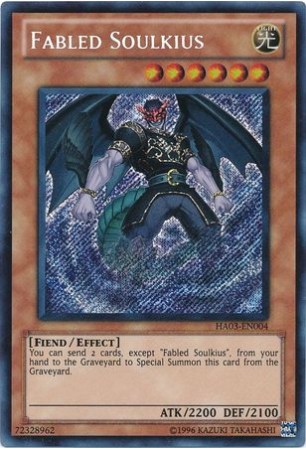 Fabled Soulkius - HA03-EN004 - Secret Rare