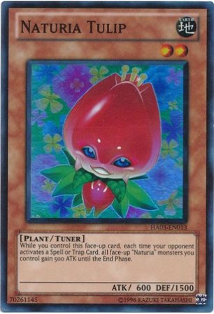 Naturia Tulip - HA03-EN013 - Super Rare