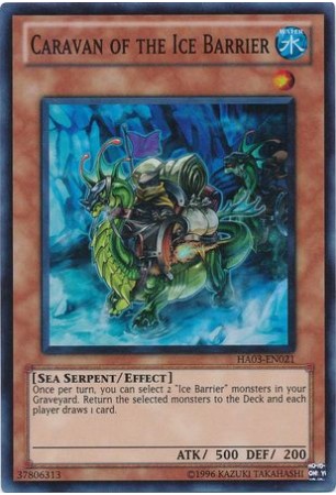 Caravan of the Ice Barrier - HA03-EN021 - Super Rare