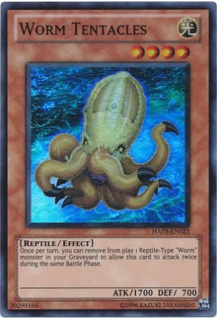 Worm Tentacles - HA03-EN023 - Super Rare