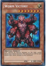 Worm Victory - HA03-EN025 - Secret Rare