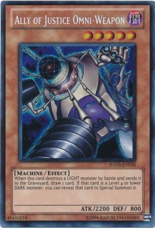 Ally of Justice Omni-Weapon - HA03-EN050 - Secret Rare