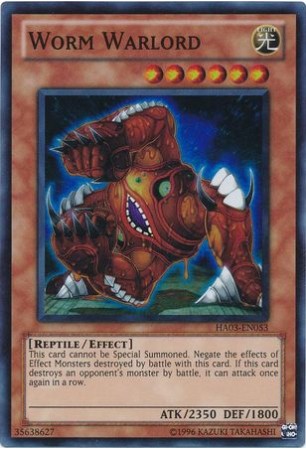 Worm Warlord - HA03-EN053 - Super Rare