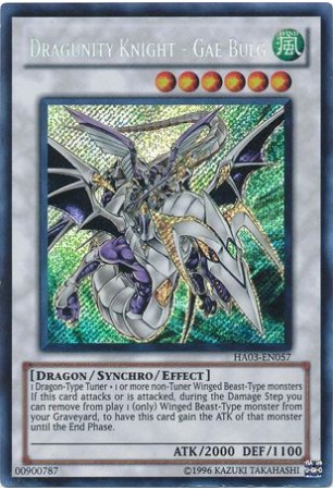 Dragunity Knight - Gae Bulg - HA03-EN057 - Secret Rare