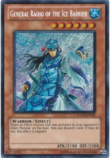 General Raiho of the Ice Barrier - HA04-EN025 - Secret Rare