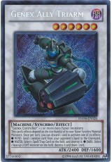 Genex Ally Triarm - HA04-EN026 - Secret Rare