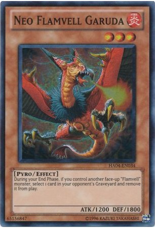 Neo Flamvell Garuda - HA04-EN034 - Super Rare