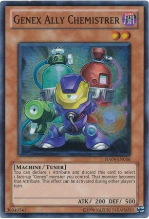 Genex Ally Chemistrer - HA04-EN036 - Super Rare