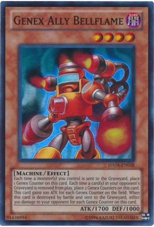 Genex Ally Bellflame - HA04-EN038 - Super Rare