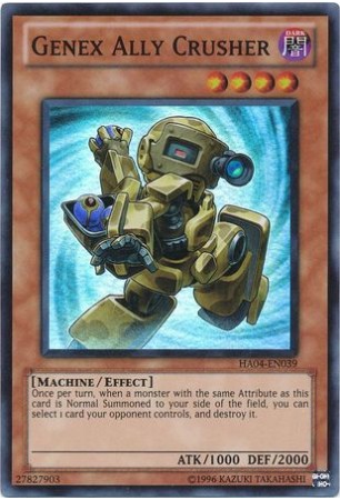 Genex Ally Crusher - HA04-EN039 - Super Rare