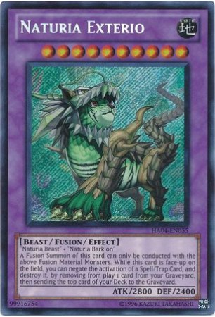 Naturia Exterio - HA04-EN055 - Secret Rare