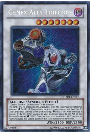 Genex Ally Triforce - HA04-EN057 - Secret Rare