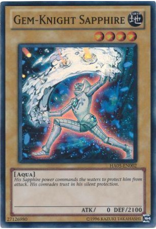 Gem-Knight Sapphire - HA05-EN002 - Super Rare