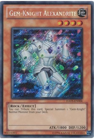 Gem-Knight Alexandrite - HA05-EN004 - Secret Rare