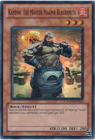 Kayenn, the Master Magma Blacksmith - HA05-EN012 - Super Rare