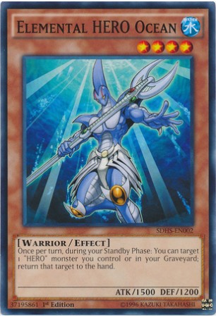 Elemental HERO Ocean - SDHS-EN002 - Common