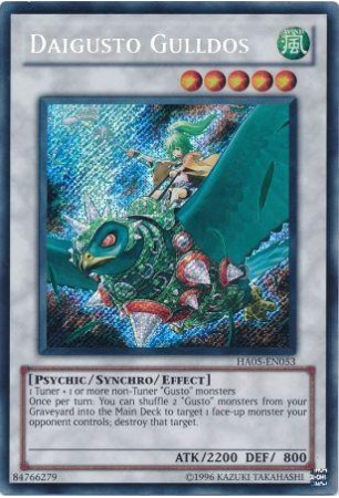 Daigusto Gulldos - HA05-EN053 - Secret Rare