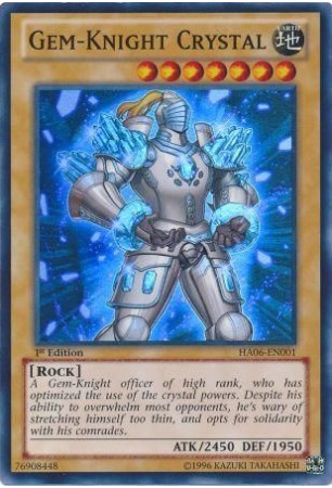 Gem-Knight Crystal - HA06-EN001 - Super Rare