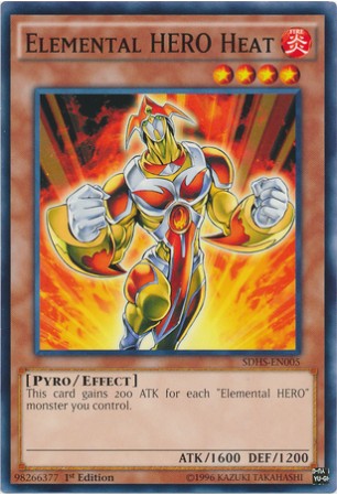 Elemental HERO Heat - SDHS-EN005 - Common