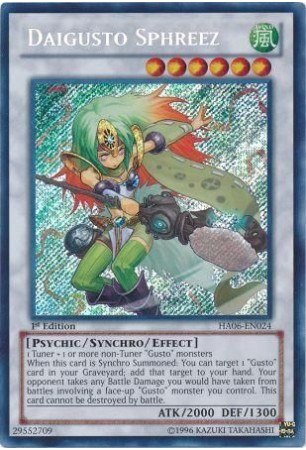 Daigusto Sphreez - HA06-EN024 - Secret Rare