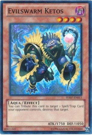 Evilswarm Ketos - HA07-EN013 - Super Rare