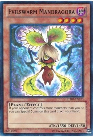Evilswarm Mandragora - HA07-EN015 - Super Rare