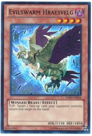 Evilswarm Hraesvelg - HA07-EN016 - Super Rare