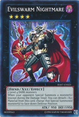 Evilswarm Nightmare - HA07-EN023 - Super Rare