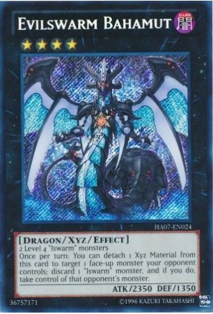 Evilswarm Bahamut - HA07-EN024 - Secret Rare