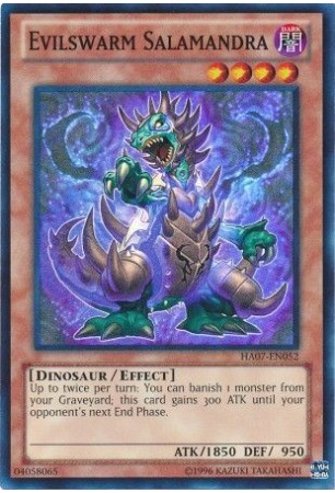 Evilswarm Salamandra - HA07-EN052 - Super Rare