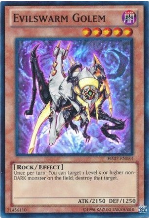 Evilswarm Golem - HA07-EN053 - Super Rare