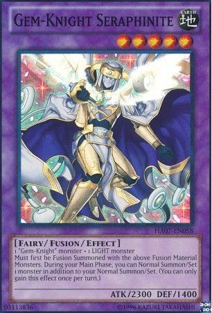 Gem-Knight Seraphinite - HA07-EN058 - Super Rare