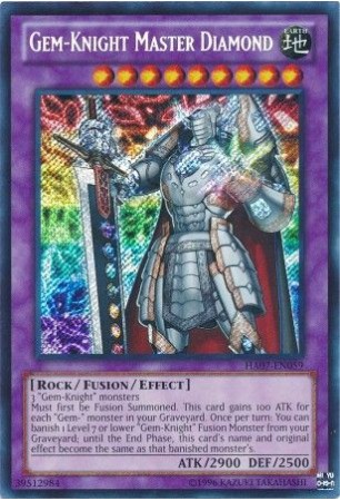 Gem-Knight Master Diamond - HA07-EN059 - Secret Rare