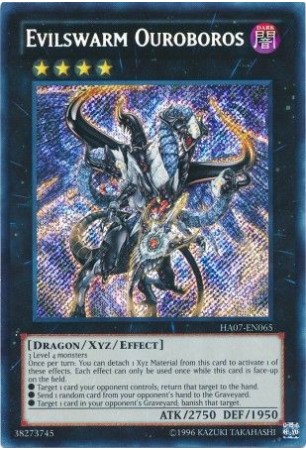 Evilswarm Ouroboros - HA07-EN065 - Secret Rare