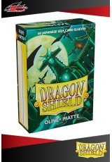 Deck Protector Dragon Shield Mini Matte (60 sleeves) - Olive
