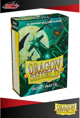 Deck Protector Dragon Shield Mini Matte (60 sleeves) - Olive