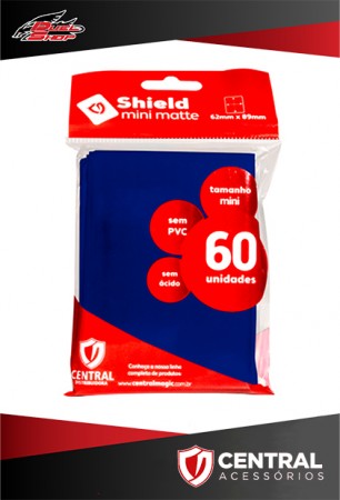 Central Shield Mini (60 Sleeves) - Azul