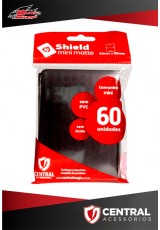 Central Shield Mini (60 Sleeves) - Preto