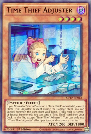 Time Thief Adjuster - GFTP-EN012 - Ultra Rare