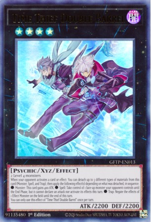 Time Thief Double Barrel - GFTP-EN013 - Ultra Rare