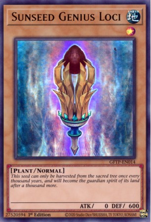 Sunseed Genius Loci - GFTP-EN014 - Ultra Rare