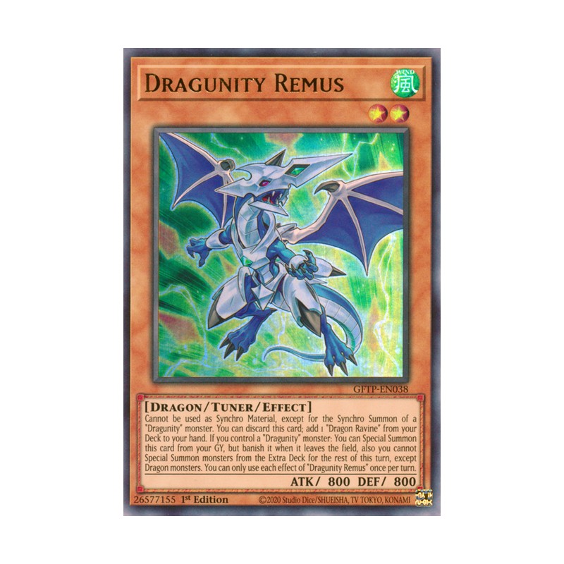 thumbnail interactive-video image 1 of Dragunity Arma Gram – GFTP-EN036 – Ultra Rare 1st Edition – Yu-Gi-Oh! TCG 1 of 3