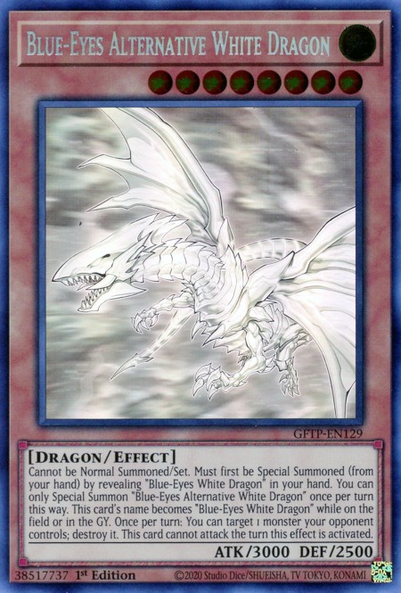 PSA 9 Blue Eyes White Dragon 25th Quarter Century Rare