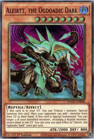 Aleirtt, the Ogdoadic Dark - ANGU-EN006 - Super Rare