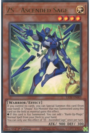 ZS - Ascended Sage - LIOV-EN003 - Ultra Rare