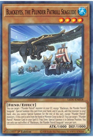 Blackeyes, the Plunder Patroll Seaguide - LIOV-EN018 - Common