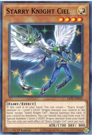 Starry Knight Ciel - LIOV-EN019 - Common