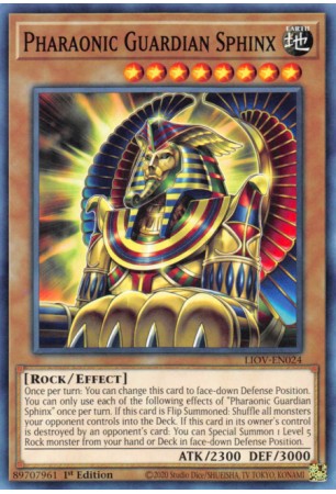 Pharaonic Guardian Sphinx - LIOV-EN024 - Common