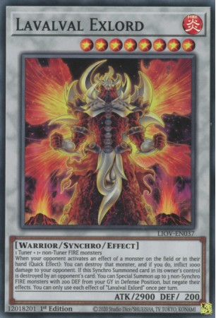 Lavalval Exlord - LIOV-EN037 - Super Rare